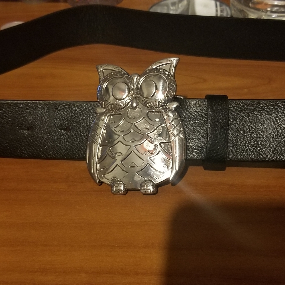 Black owl belt